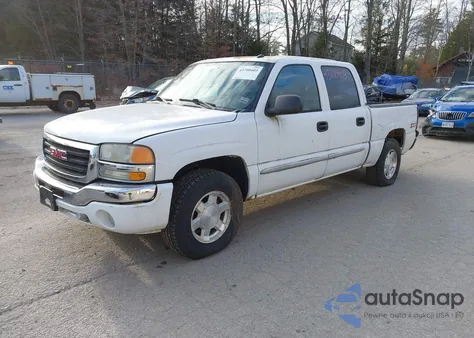 2004 GMC Sierra 1500 Slt из США, поврежденный, VIN 2GTEK13T441362306